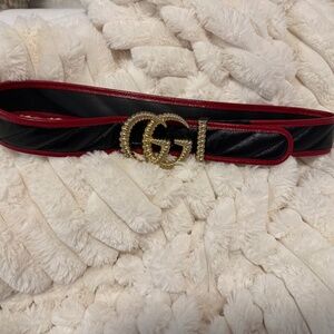 Gucci Matelassé quilted leather belt